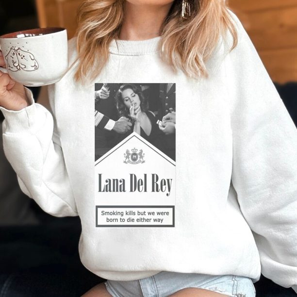 Retro moody Lana del rey shirt, vintage born to die sweatshirt, dark aesthetic lust for life clothing, concert tour gift