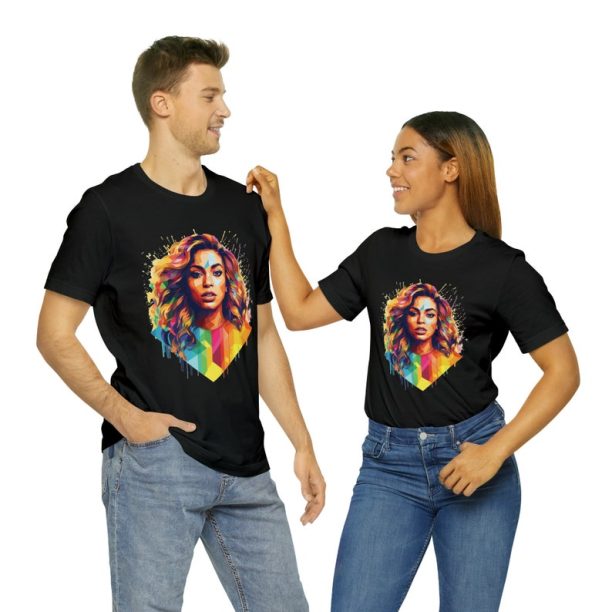 Beyoncé T-Shirt, Beyonce Art T-shirt, Beyonce Tee, Beyonce shirt gift, Unisex Beyonce Jersey Short Sleeve Tee