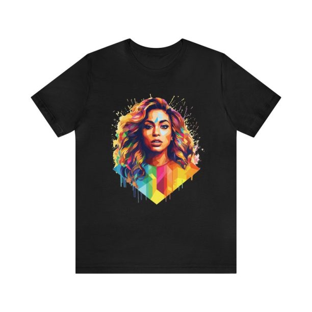 Beyoncé T-Shirt, Beyonce Art T-shirt, Beyonce Tee, Beyonce shirt gift, Unisex Beyonce Jersey Short Sleeve Tee