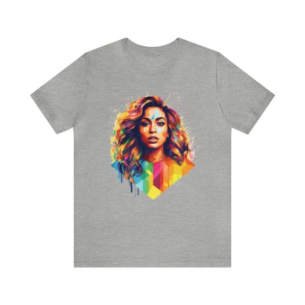 Beyoncé T-Shirt, Beyonce Art T-shirt, Beyonce Tee, Beyonce shirt gift, Unisex Beyonce Jersey Short Sleeve Tee