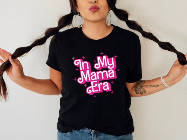 B Doll In My Mama Era Shirt, Mom Era Sweatshirt, Retro Mama Shirt, Mama Gift from kid, Cool Mama Shirt, shirt for mom