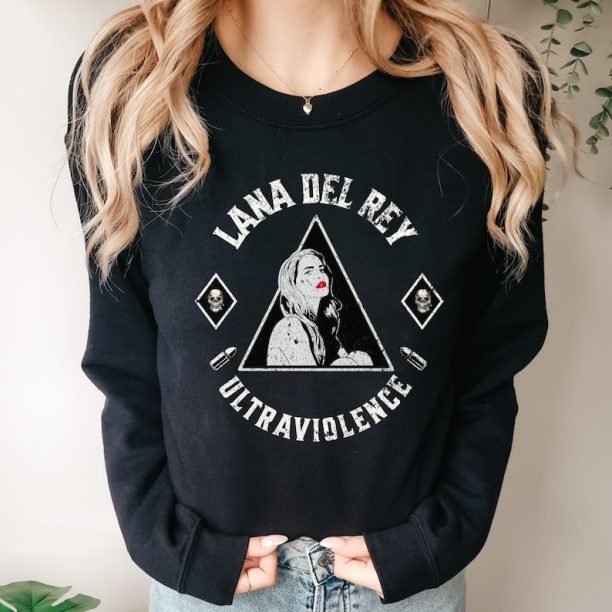 Lana del Rey retro 90s sweatshirt ultraviolence concert shirt vintage music festival clothing summertime sadness gift