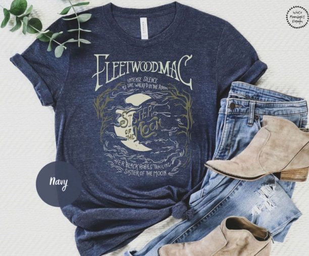 Vintage Fleetwood Mac Shirt, Sisters Of The Moon Shirt, Fleetwood Mac Shirt, Music Rock Band Shirt