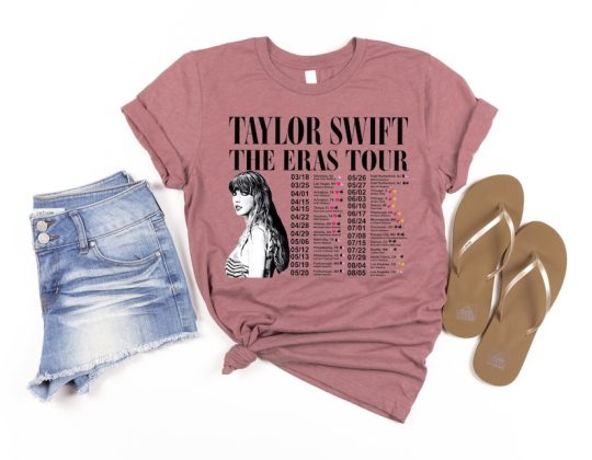 The Eras Tour Shirts, Eras Tour Memorabilia - Swiftie's Choice, Music Lover Fans Tee, Swiftie Shirt