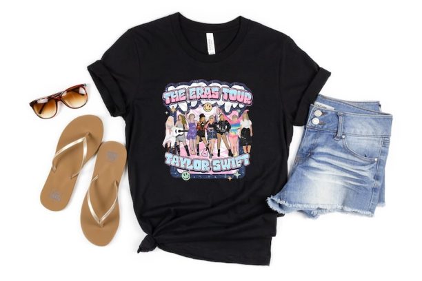 The Eras Tour Shirts, Eras Tour 2023: Taylor Swift Fan Apparel, Music Lover Fans Tee, Swiftie Shirt