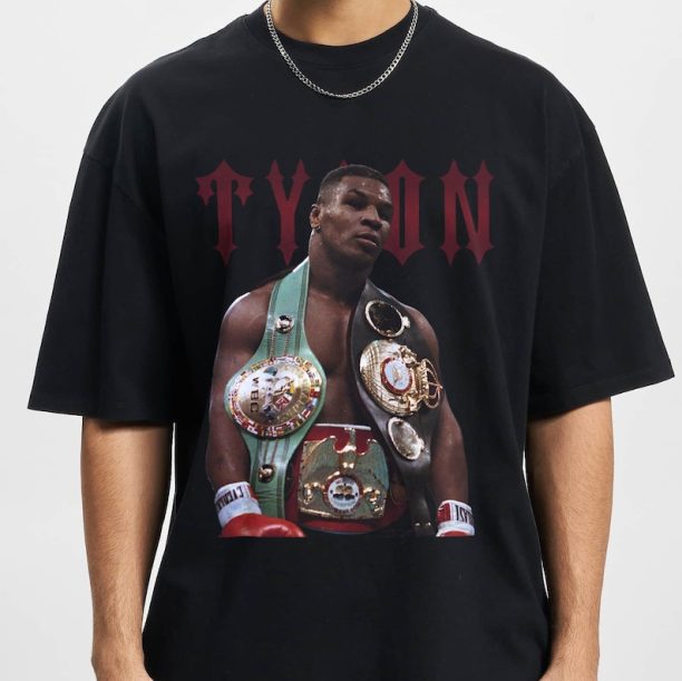 Limited Mike Tyson The Greatest Of All Time Vintage 90s T-Shirt - Gift For Woman and Man Unisex T-Shirt - Mike Tyson