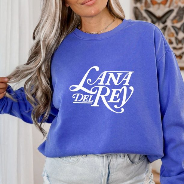 Retro Lana del Rey sweatshirt, Minimalist aesthetic born to die shirt, Lust for life concert tour clothing