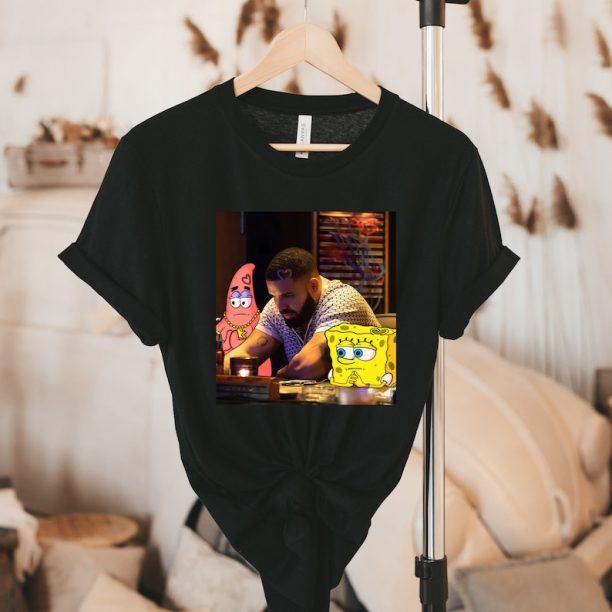 Drake Take Care Shirt, Drake Spongebob T Shirt, Drake shirt, Take Care shirt, Merch Aesthetic Raptee Hip hop Tshirt