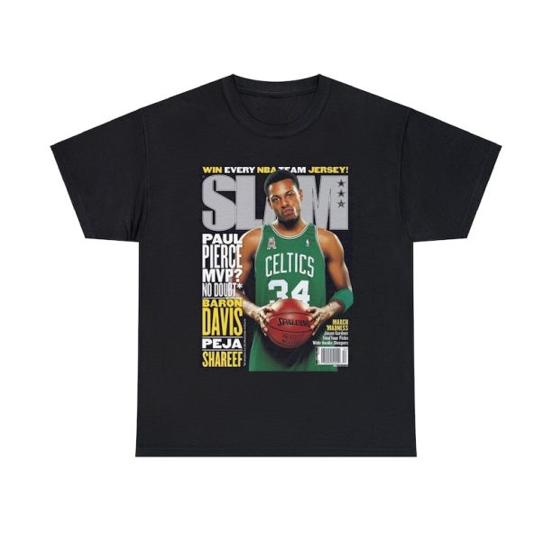 Paul Pierce Boston Celtics NBA Slam Cover Tee Shirt