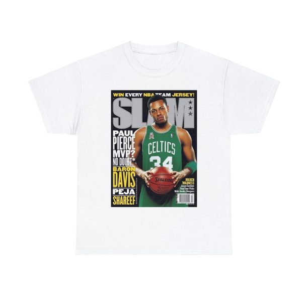 Paul Pierce Boston Celtics NBA Slam Cover Tee Shirt