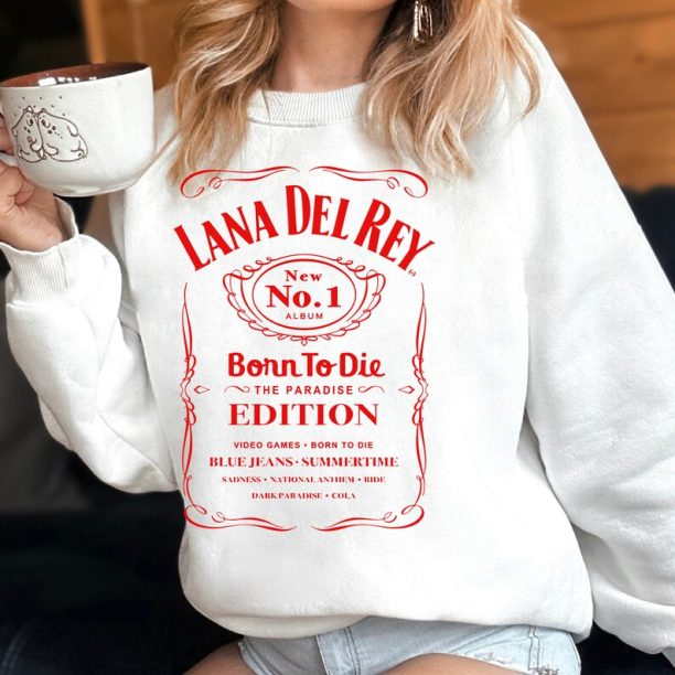 retro Lana del rey crewneck sweatshirt, vintage born to die shirt, nostalgic lust for life clothing