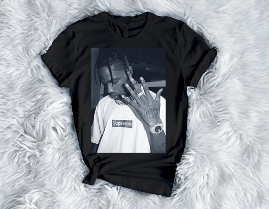 Travis Scott Shirt Vintage 90s Travis Scott Merch Hoodie Sweatshirt Graphic Tees Shirt Travis Scott Tshirt Handmade