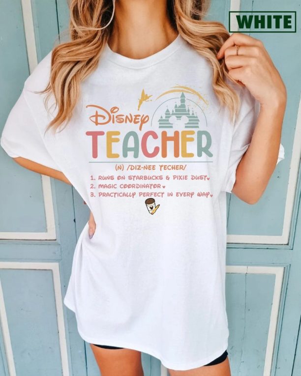 Comfort Colors® Disney Teacher Definition Shirt, Teach Love Inspire Shirt, Mickey Teacher Shirt, Disney Teacher Shirt