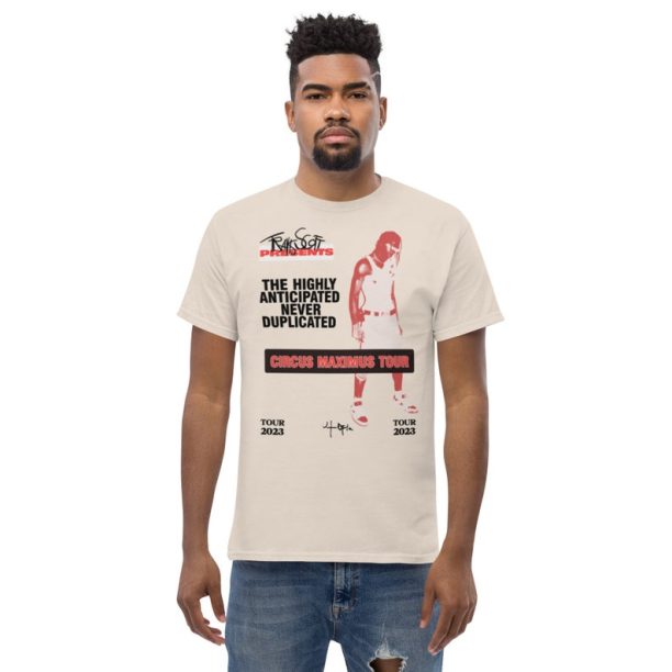 Cactus Jack Travis Utopia Circus Maximus Tour Fan Art Tee Shirt