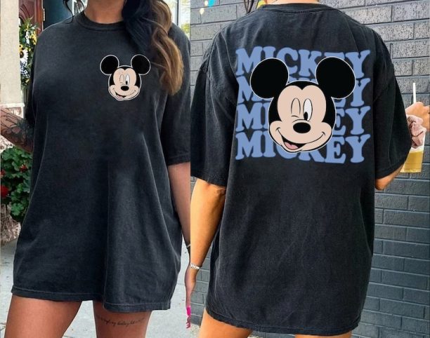 Mickey Minnie Mouse Shirt, Cute Aesthetic Disney Shirt, Magical Place Shirts Theme Park Tee