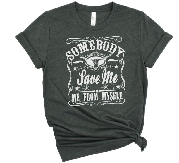 Jelly Roll Shirt, SomeBody Save Me From Myself Shirt, Music Shirt, Country Music Lover