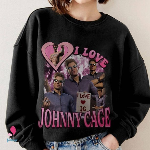 I Love Johnny Cage Shirt, I love my boyfriend, Johnny Cage Shirt, Mortal Kombat 1 Shirt