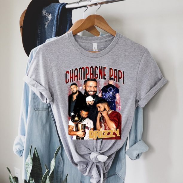 Vintage Drake Rap T Shirt, Drake Rap Shirt Champagne Papi Shirt, Champagne Papi Shirt, Drake Merch, Drake Shirt