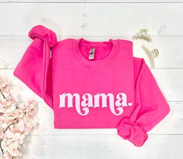 Retro Mama Sweatshirt, Mama Sweatshirt, Mothers Day Gift, Mom Life Shirt, New Mom Gift, Mama shirt, 1st mothers day gift, mom sweatshirt