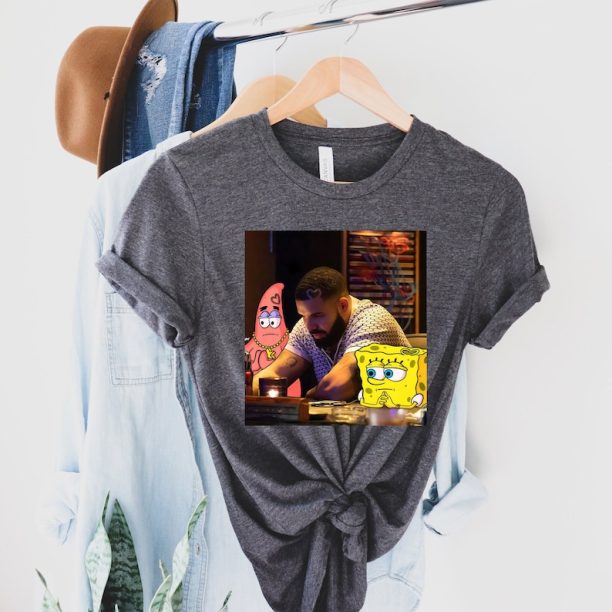 Drake Take Care Shirt, Drake Spongebob T Shirt, Drake shirt, Take Care shirt, Merch Aesthetic Raptee Hip hop Tshirt