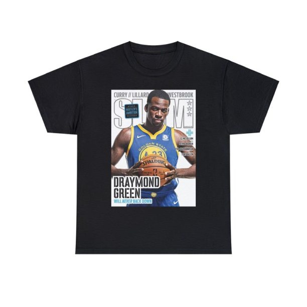 Draymond Green Golden State Warriors NBA Slam Cover Tee Shirt