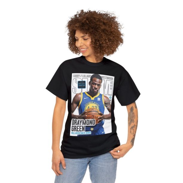 Draymond Green Golden State Warriors NBA Slam Cover Tee Shirt