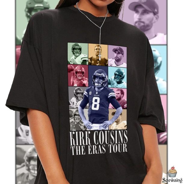 Kirk Cousins The Eras Tour Shirt | Kirk Cousins Bootleg Shirt | Wear Kirk Cousins Shirt | Wear Kirk