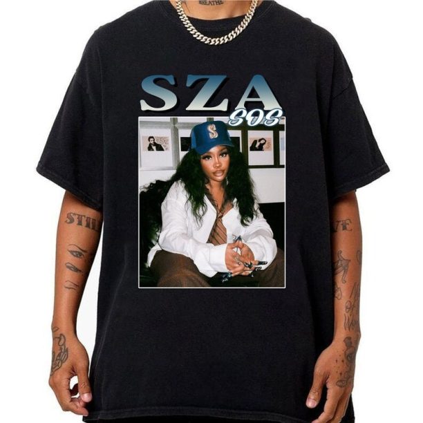 Vintage SZA New Bootleg 90s Shirt, Sza Vintage Shirt, Sza Photoshoot Shirt, Music RnB Singer Rapper Shirt, Gift For Fan