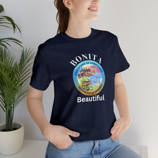 Chavacano Bonita T-Shirt, Chavacano Word for Beautiful Tee, Filipina Tee