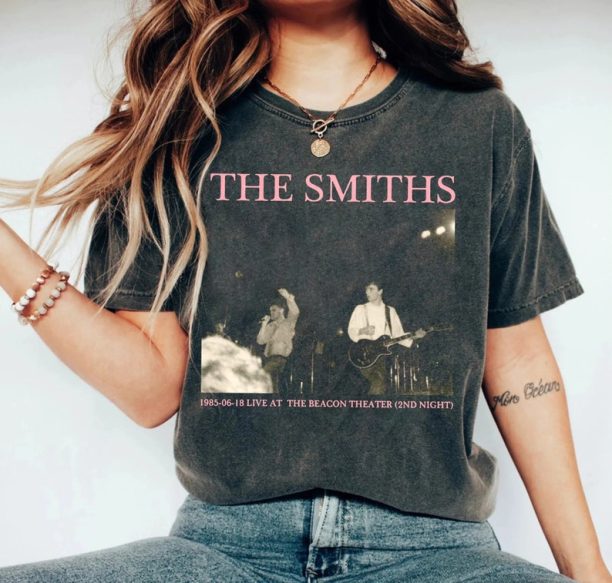 Music band concert The Smiths shirt, The Smiths The Sound of the Smiths shirt