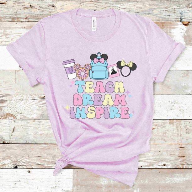 Disney Teacher Shirt | Disney Teacher Librarian Principal School Shirt | Disney Teacher Gift | Disneyworld Teacher