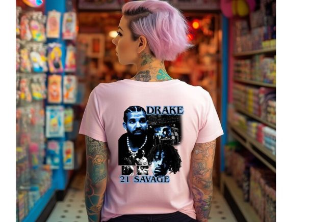 Drake, Shirt, Drake Merch, Drake 21 Savage Tour, Drakes Album Shirt ,Drake Graphic Shirt Tee, Drake Shirt Meme