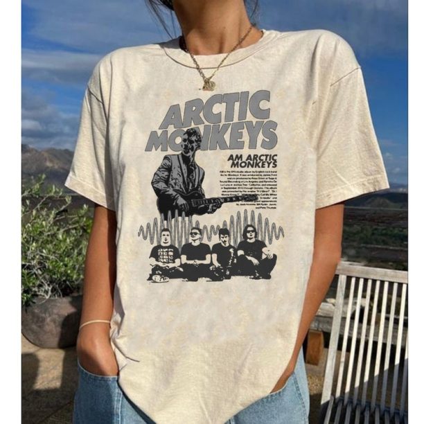 Arctic Monkeys Tour 2023shirt, Vintage Arctic Monkeys T-Shirt, AM North American Tour Shirt, Arctic Monkeys shirt