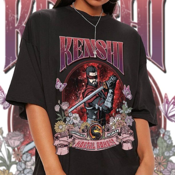 Mortal Kombat Kenshi Takahashi Shirt | Vintage Kenshi Takahashi Shirt | Kenshi Takahashi Homage Shirt