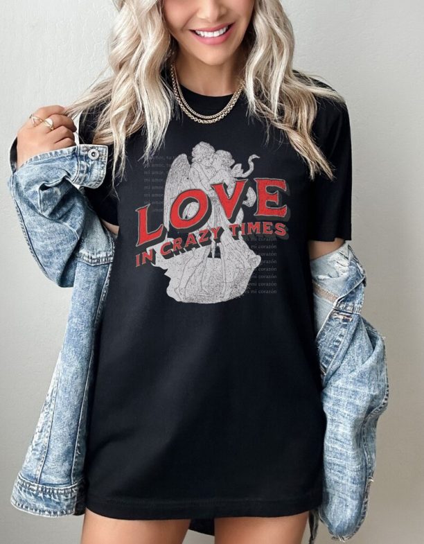 Vintage Valentine Shirt Graphic Valentine Tee Love Tee Top Retro Valentine Clothing Valentine Streetwear Vintage Teen Girl Valentine Day