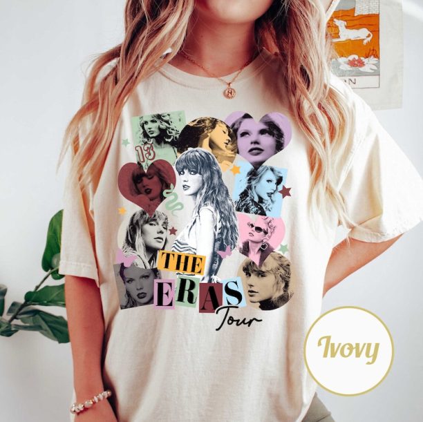 Taylor swift The Eras Tour 2023 Vintage png, Swift Girls Graphic, Album Tee, Music Country Tees, TS Swiftie Concert png