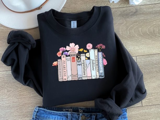 Folklore Chapters Swiftie Sweatshirt - Unique Album-Inspired Merch with Book Design - Cozy Fan Apparel - Winter Fashion