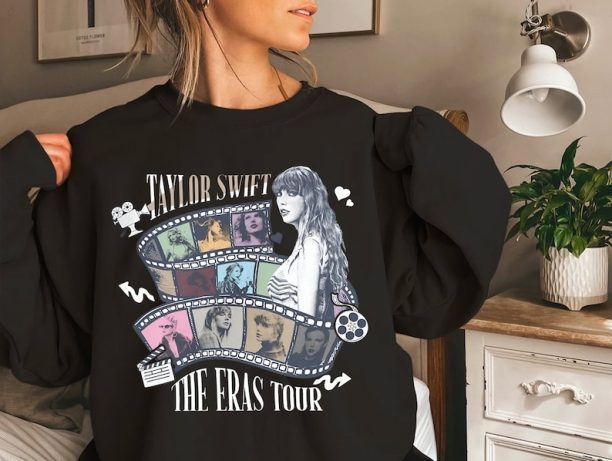 Taylor Swiftie Merch Sweatshirt, Sweatshirts for Fans, Elevate Your Style with Swiftie Era's Signature Tour Sweatshirts