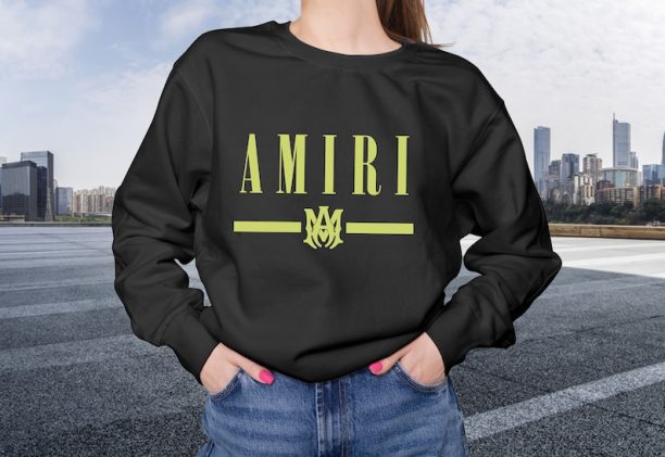 Amiri Yellow T-Shirt, Amiri Yellow Sweatshirt, AMIRI Unisex Shirt, Amiri hoodie