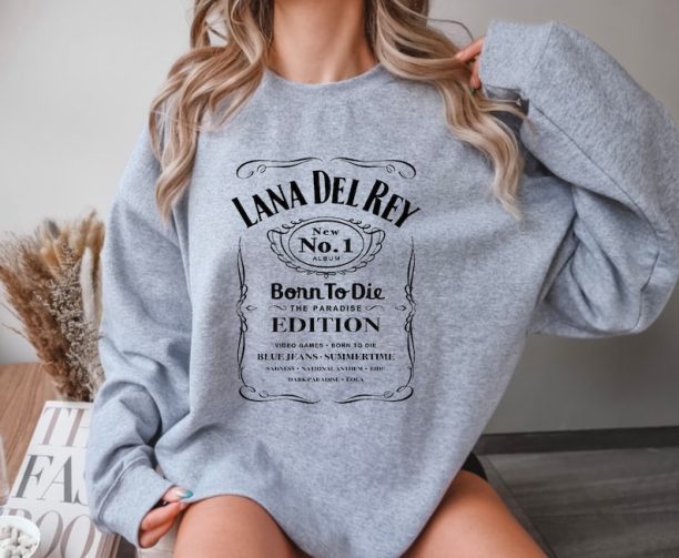 Lana Del Rey Born To Die Sweatshirt, Lana Del Rey Merch