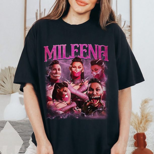 Vintage Mileena Shirt | Mileena Homage Shirt | Mileena Mortal Kombat 1 Shirt | Mortal Kombat Video Game Shirt