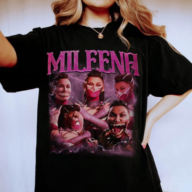 Vintage Mileena Shirt | Mileena Homage Shirt | Mileena Mortal Kombat 1 Shirt | Mortal Kombat Video Game Shirt