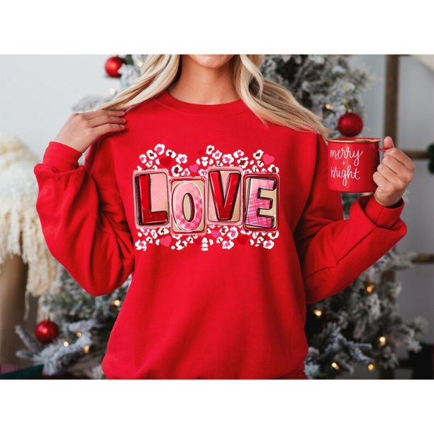 Lover Sweatshirt, Valentines Day Sweater, Heart Shirt, Sweatshirt, Womens Valentines Day Sweater, Valentines Day Shirt