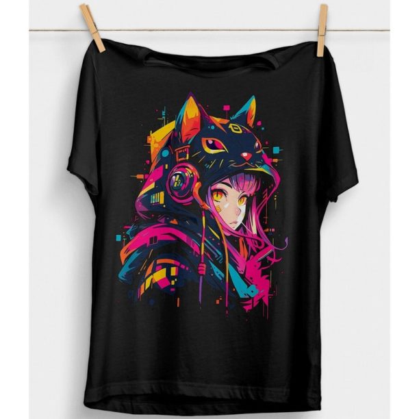 Cyberpunk Anime Shirt, Vintage Shirt, 90s Anime Shirt, Shirt For Fan, Anime Gift, Kawaii Manga Shirt