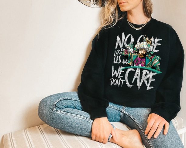 No One Likes Us And We Don't Care, Jason Kelce Sweatshirt, Philadelphia Football Team, Philadelphia Eagles Shirt