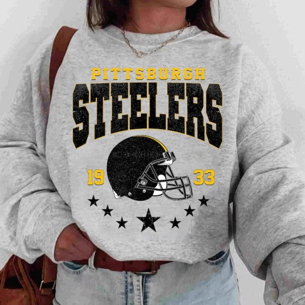 Vintage Pittsburgh Football Vintage Sweatshirt, Steelers Crewneck Retro Shirt