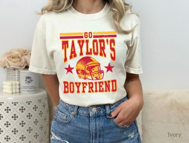 Go Taylor's Boyfriend Sweatshirt or T-Shirt, Go Taylor's BF Retro Sweatshirt, Comfort Colors Taylor Travis Shirt