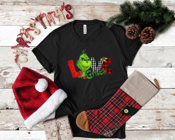 The Grinch Love Shirt, Christmas Grinch Shirt, Christmas Gifts, Grinchmas Shirt, Love Shirt, Holiday T-Shirts