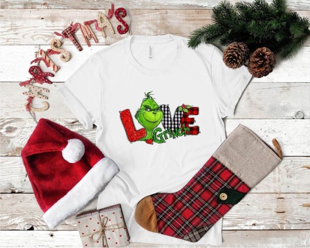 The Grinch Love Shirt, Christmas Grinch Shirt, Christmas Gifts, Grinchmas Shirt, Love Shirt, Holiday T-Shirts