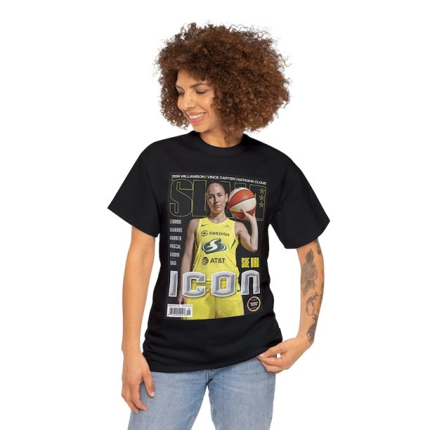 Sue Bird WNBA Slam Cover Tee Shirt